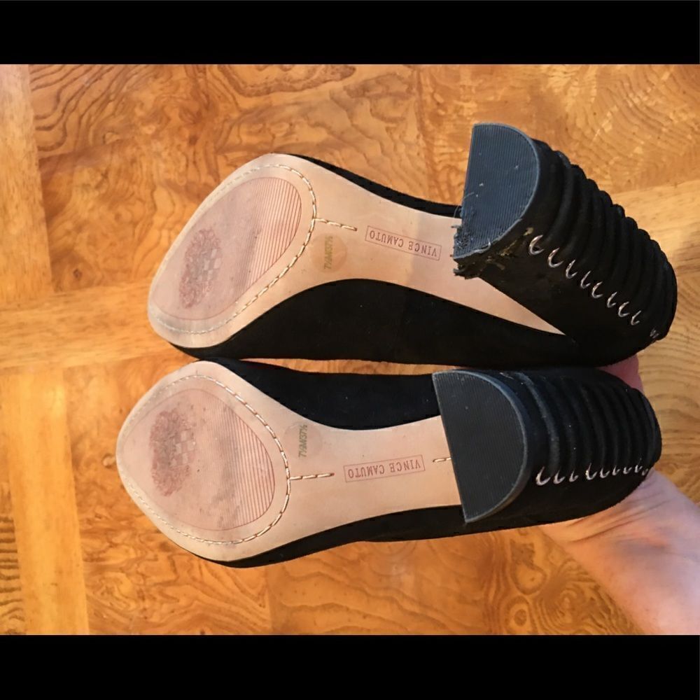 🎃 VINCE CAMUTO Corset Back Block Heel! - Picture 6 of 8